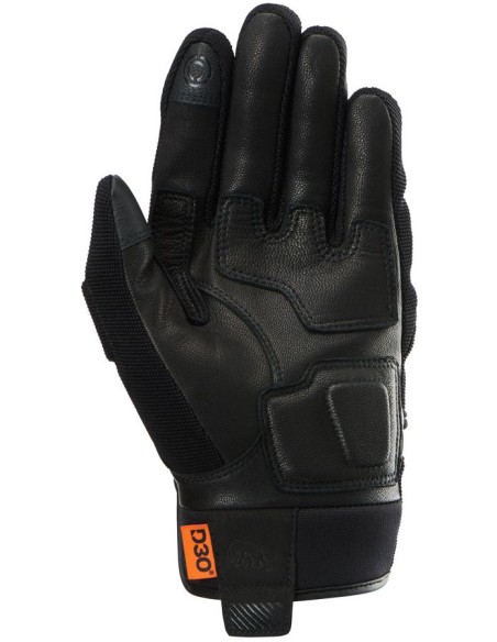 Guantes Furygan Jet D30 Evo | Negro y verde neón