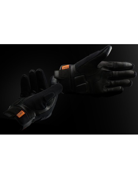 Guantes Furygan Jet D30 Evo | Negro y naranja