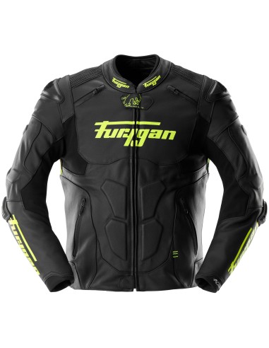 Chaqueta Furygan Raptor Evo 3 | Negro y amarillo neón