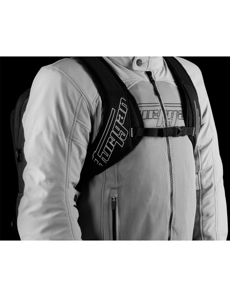 Mochila Furygan Thunder Evo 2 | Negro y blanco