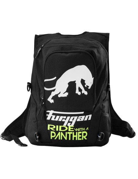 Mochila Furygan Thunder Evo 2 | Negro y amarillo neón