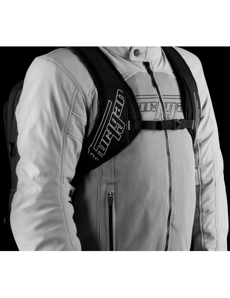 Mochila Furygan Thunder Evo 2 | Negro y amarillo neón