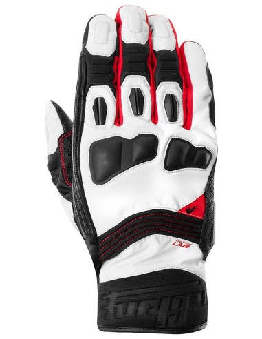 Guantes Furygan Balmaz All Seasons | Negro-perla-rojo