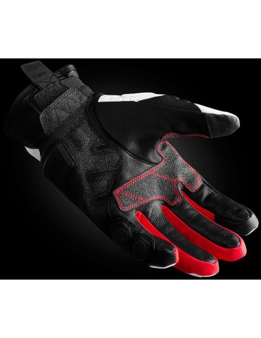 Guantes Furygan Balmaz All Seasons | Negro-perla-rojo