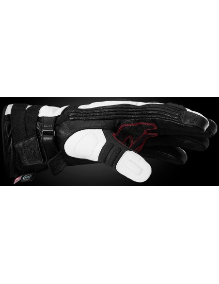 Guantes Furygan Aravis Primaloft 37.5 | Perla y negro