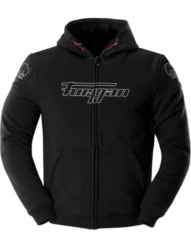Chaqueta Furygan Livio X Kevlar | Negro y blanco