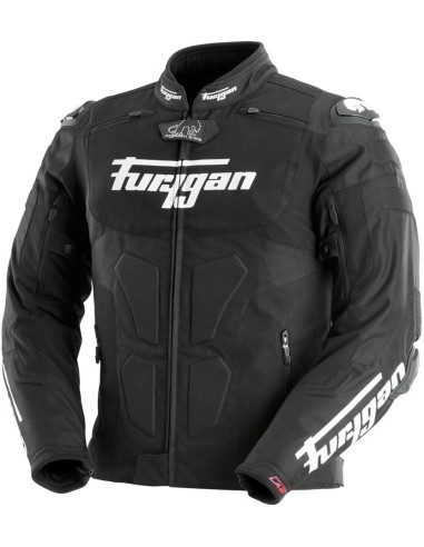 Chaqueta Furygan TX Raptor | Negro y blanco