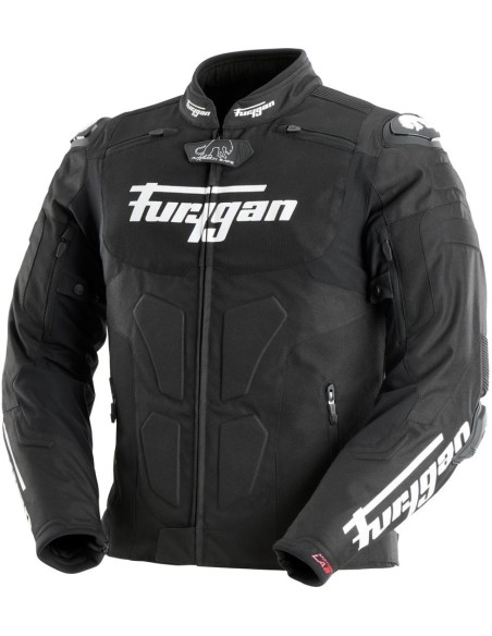 Chaqueta Furygan TX Raptor | Negro y blanco