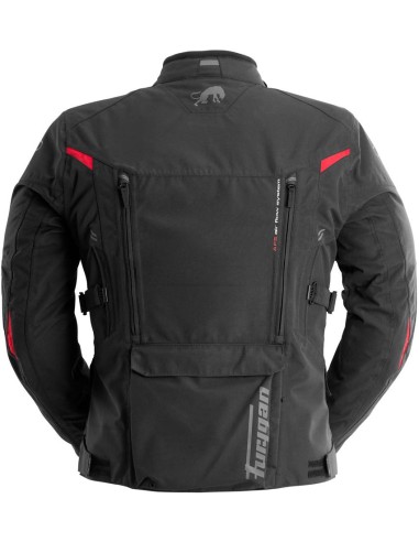 Chaqueta Furygan Challenger 3C Primaloft | Negro y rojo