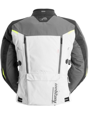 Chaqueta Furygan Challenger 3C Primaloft | Negro-perla-antracita-amarillo neón