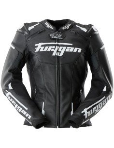 Chaqueta Furygan Raptor Lady | Negro y blanco