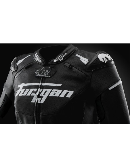 Chaqueta Furygan Raptor Lady | Negro y blanco