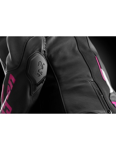 Chaqueta Furygan Raptor Lady | Negro-blanco-rosa