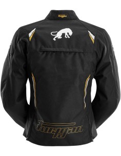 Chaqueta Furygan Agata | Negro-blanco-oro 2