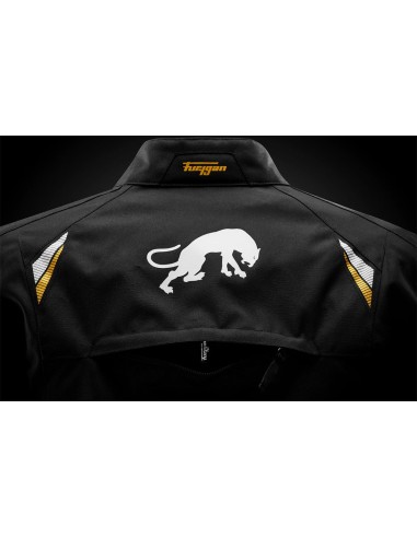 Chaqueta Furygan Agata | Negro-blanco-oro