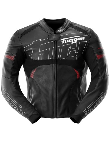 Chaqueta Furygan Helix | Negro-blanco-rojo