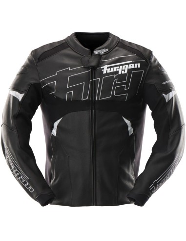 Chaqueta Furygan Helix | Negro y blanco