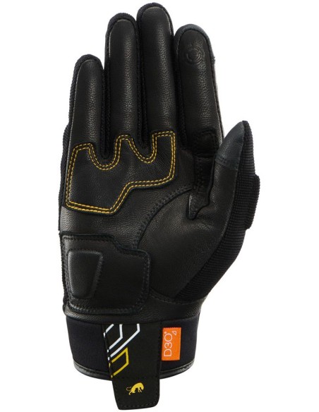 Guantes Furygan Jet Neon D30 Lady | Negro-blanco-oro