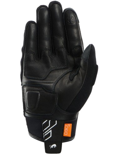 Guantes Furygan Jet Neon D30 Lady | Negro y blanco