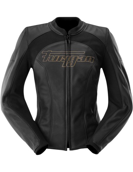Chaqueta Furygan Romy | Negro y oro