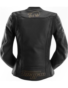 Chaqueta Furygan Romy | Negro y oro 2