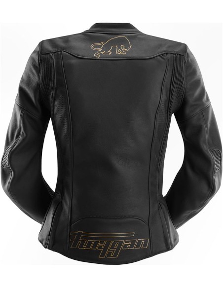 Chaqueta Furygan Romy | Negro y oro
