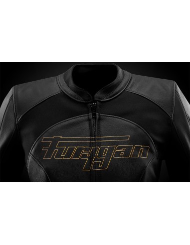 Chaqueta Furygan Romy | Negro y oro