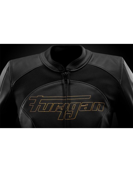 Chaqueta Furygan Romy | Negro y oro