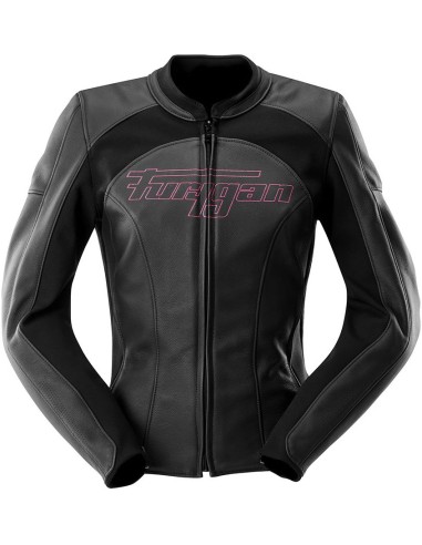 Chaqueta Furygan Romy | Negro y rosa