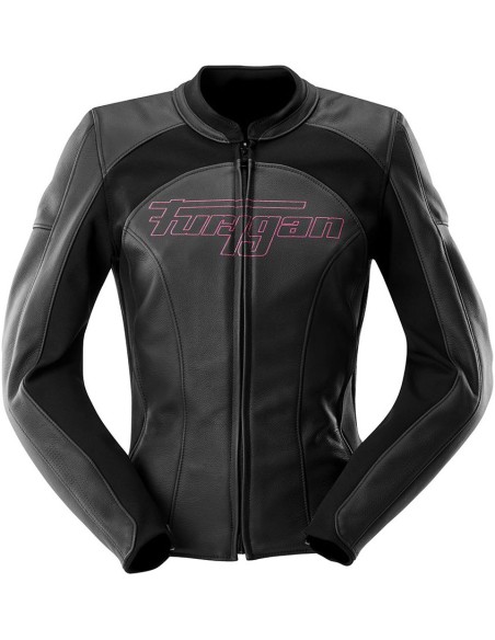 Chaqueta Furygan Romy | Negro y rosa