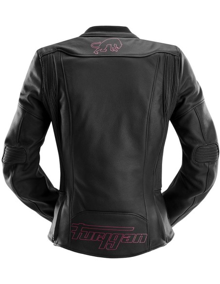 Chaqueta Furygan Romy | Negro y rosa