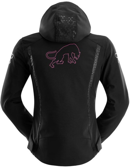 Chaqueta Furygan Skye Lady | Negro y rosa