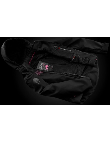 Chaqueta Furygan Skye Lady | Negro y rosa