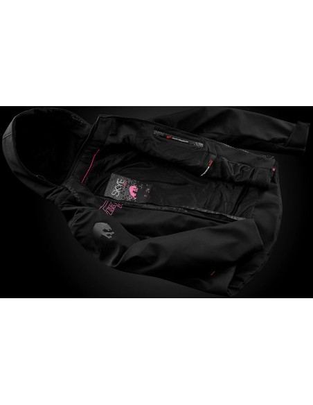 Chaqueta Furygan Skye Lady | Negro y rosa