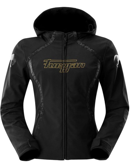 Chaqueta Furygan Skye Lady | Negro y oro
