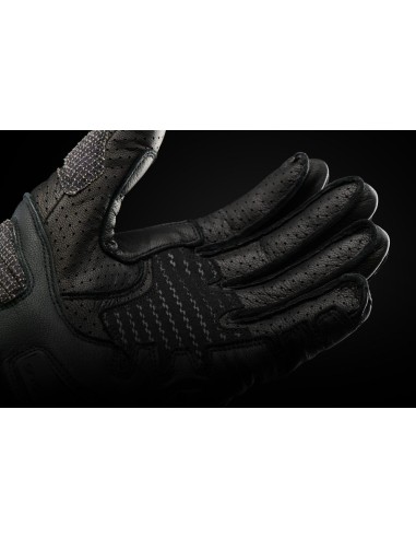 Guantes Furygan Styg15 Vented | Negro y rojo