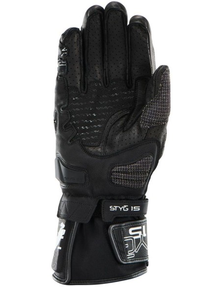 Guantes Furygan Styg15 Vented | Negro y blanco