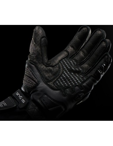 Guantes Furygan Styg15 Vented | Negro y blanco
