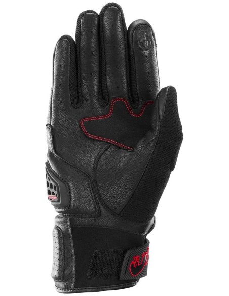 Guantes Furygan Volt Evo | Negro-blanco-rojo