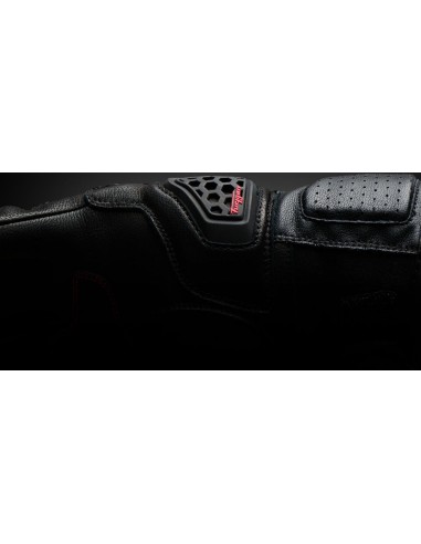 Guantes Furygan Volt Evo | Negro-blanco-rojo