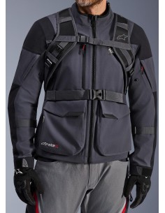 Mochila Alpinestars AT-15 | Negro y gris 2