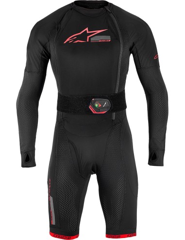 Airbag Alpinestars Tech-Air 10 V2 Race | Negro y rojo brillante