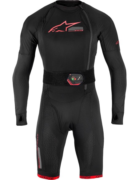 Airbag Alpinestars Tech-Air 10 V2 Race | Negro y rojo brillante
