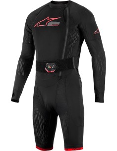 Airbag Alpinestars Tech-Air 10 V2 Race | Negro y rojo brillante 2