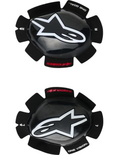 Deslizadera Rodilla Alpinestars GP Tech | Negro y blanco