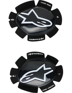 Deslizadera Rodilla Alpinestars GP Plus | Negro y blanco