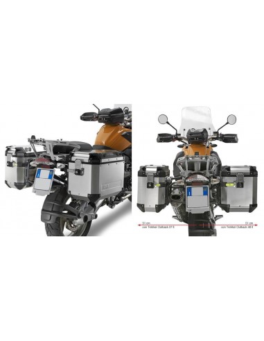 Suporte lateral para alforges Givi PL684CAM BMW...