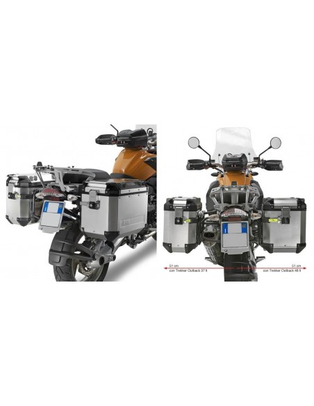 Porta Maletas Lateral Givi BMW R 1200 GS Adventure (04 - 13)
