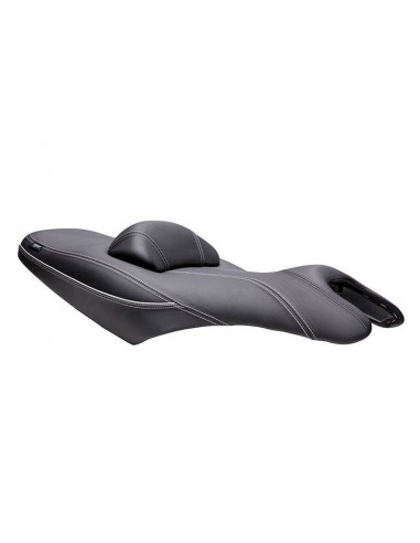 Asiento Shad Yamaha T-Max 500 / 530 Negro costuras en blanco