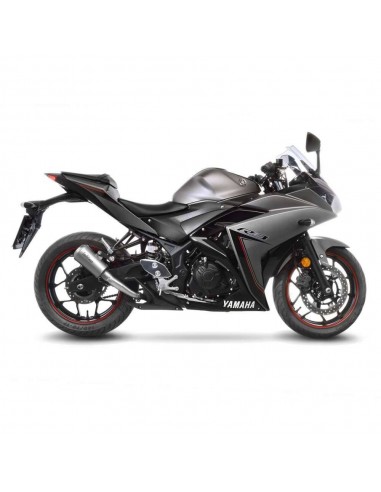 Escape Leovince Lv-10 Yamaha YFZ-R25 / YFZ-R3 / MT-25 / MT-03 (14-18) | 15212 Escape Leovince Lv-10 Yamaha YFZ-R25 / YFZ-R3 / MT-25 / MT-03 (14-18) | 15212